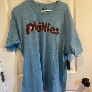 '47 Brand Phillies Blue T-Shirt